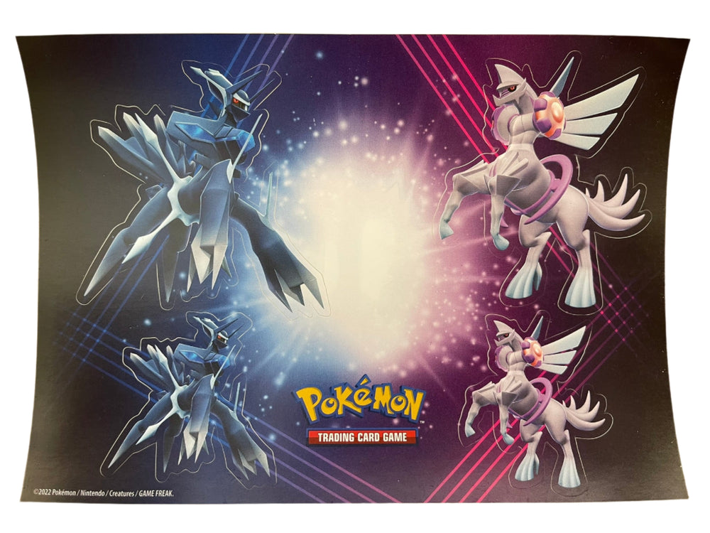 Pokemon Fall 2022 Collector Chest Palkia and Dialga Sticker