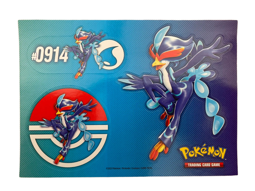 Pokemon Fall 2023 Collector Chest Quaquaval Sticker