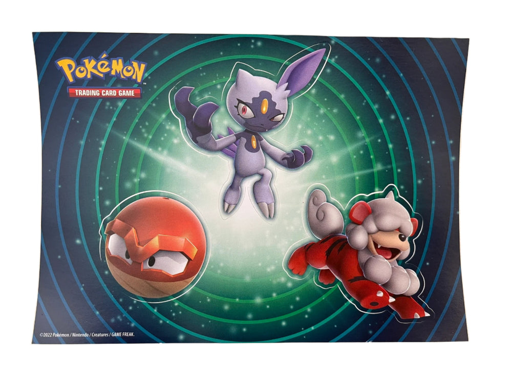Pokemon Fall 2022 Collector Chest Hisuian, Voltorb Growlithe and Sneasel Sticker