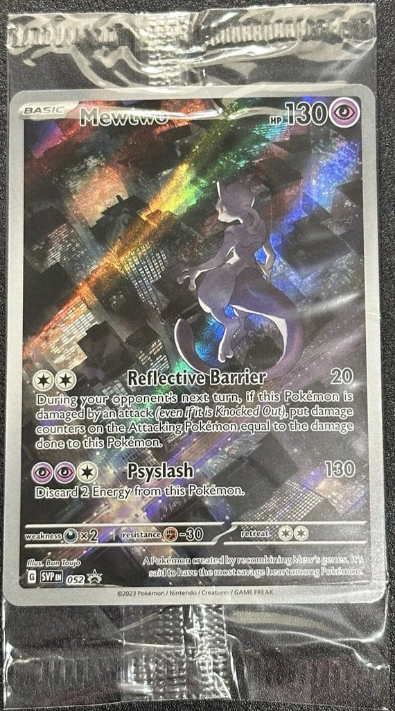 Mewtwo 052 Pokemon 151 Ultra Premium Collection S&V Promo SVP052 SEALE