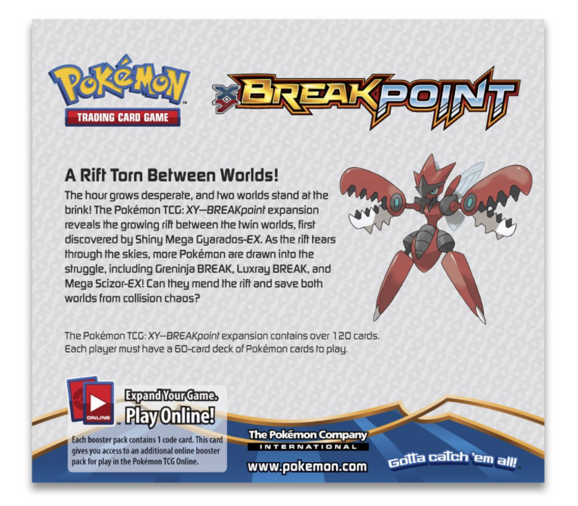 pokemon booster box breakpoint XY Breakpoint Booster Pack – Keepitsealdz