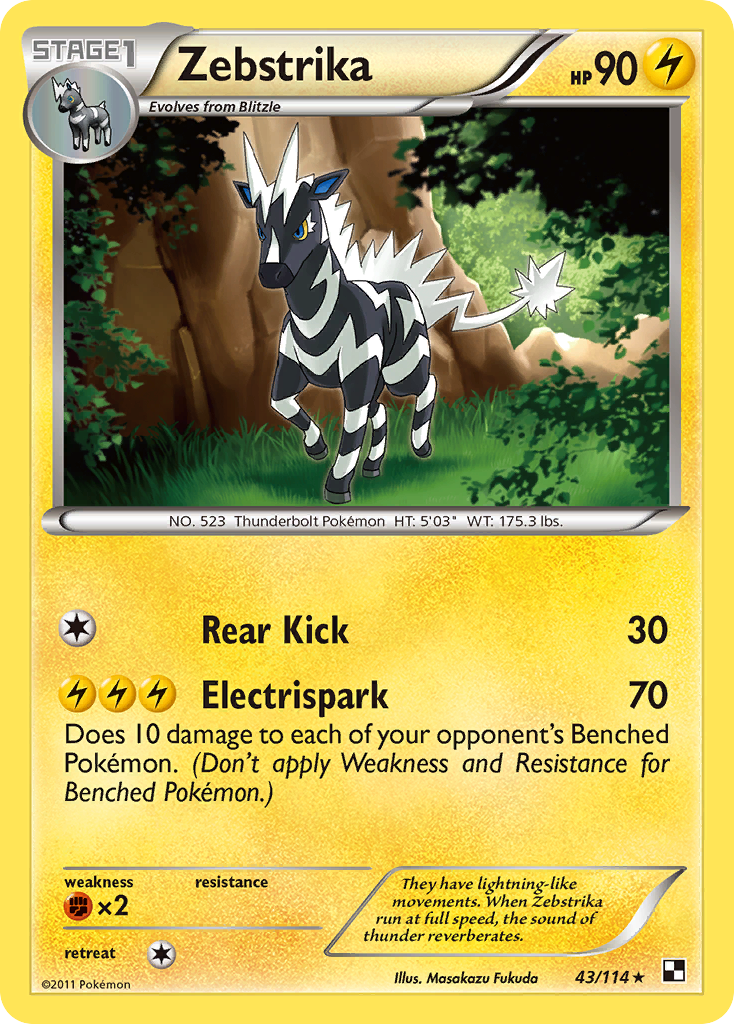 zebstrika pokemon card price Zebstrika (82/214) - SM Lost Thunder