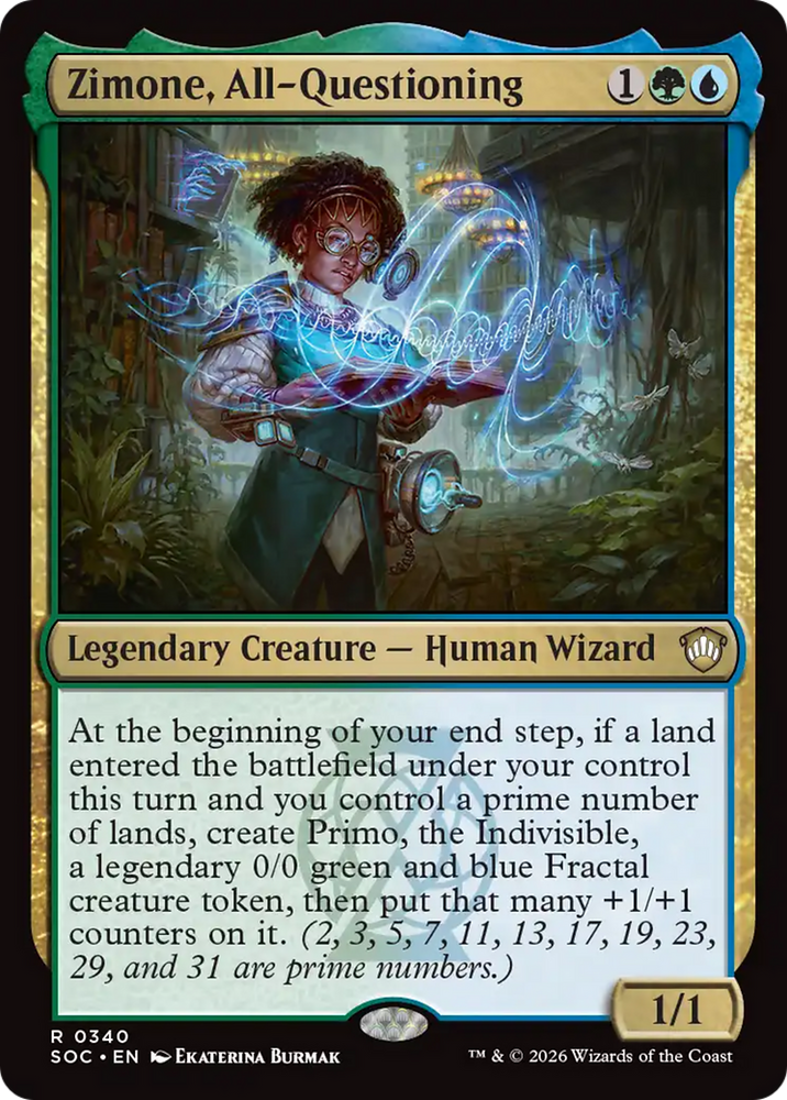 Zimone, All-Questioning [Secrets of Strixhaven Commander]