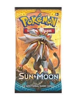 Sun & Moon Base Booster Pack - TCG Code Card