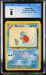 CGC 8 - 2001 Southern Islands Wartortle 15/18