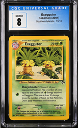 CGC 8 - 2001 Southern Islands Exeggutor 13/18