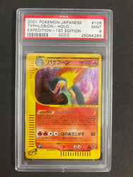 Pokemon Typhlosion Holo 1st Edition Expedition 106/128 PSA 9