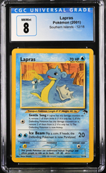 CGC 8 - 2001 Southern Islands Lapras 12/18