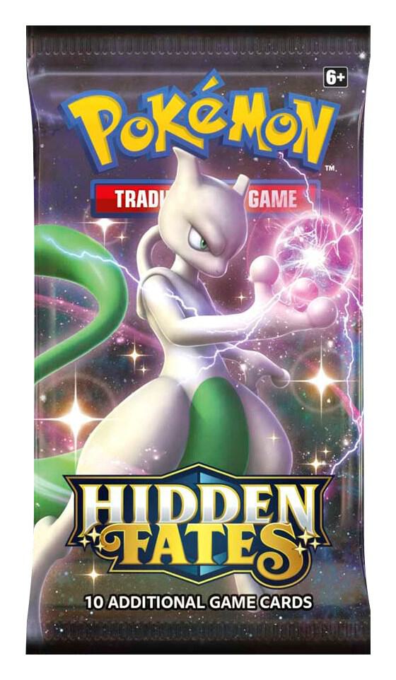 Hidden Fates Booster Pack - TCG Code Card