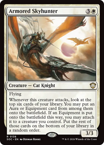 Armored Skyhunter [Secrets of Strixhaven Commander]