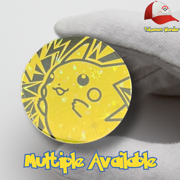2000 WOTC Lightning Bug Theme Deck Pikachu Coin
