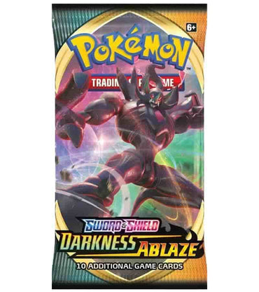 Darkness Ablaze Booster Pack - TCG Code Card