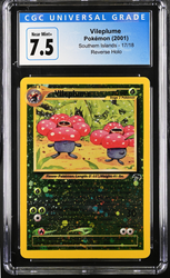 CGC 7.5 - 2001 Southern Islands Vileplume 17/18 REVERSE HOLO