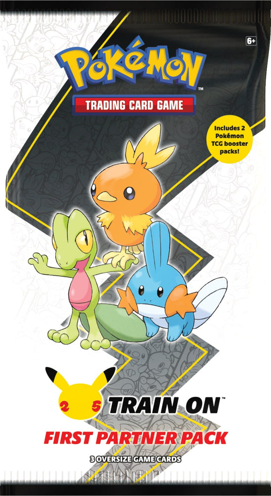 Celebrations: 25th Anniversary - Special First Partner Pack - Hoenn Region Starters