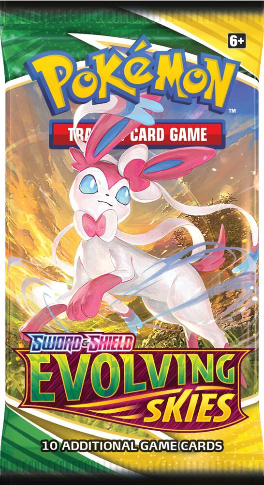 Evolving Skies Booster Pack - TCG Code Card