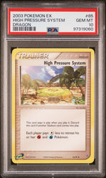 High Pressure System🔥POP 11🔥2003 EX Dragon 85/97 PSA Gem Mint 10
