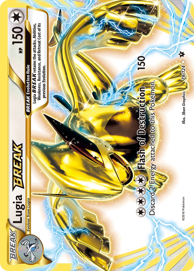 Lugia BREAK - XY - Fates Collide [RARE BREAK]