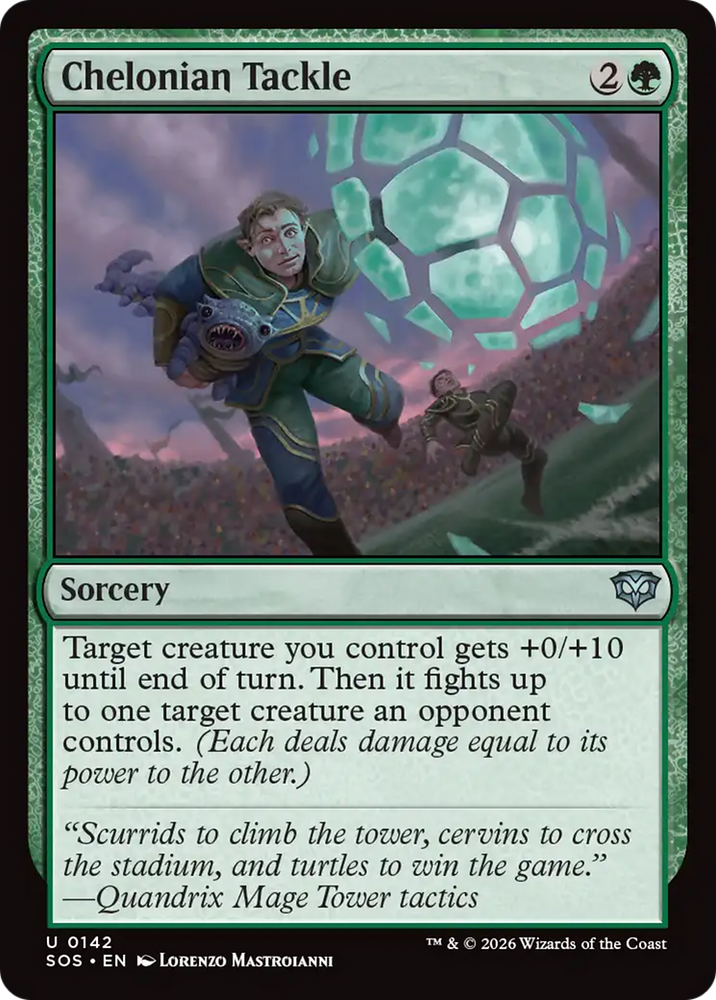 Chelonian Tackle [Secrets of Strixhaven]