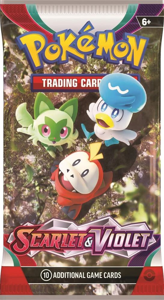 Scarlet & Violet Base Booster Pack - TCG Code Card Scarlet & Violet Base Booster Pack - TCG Code Card