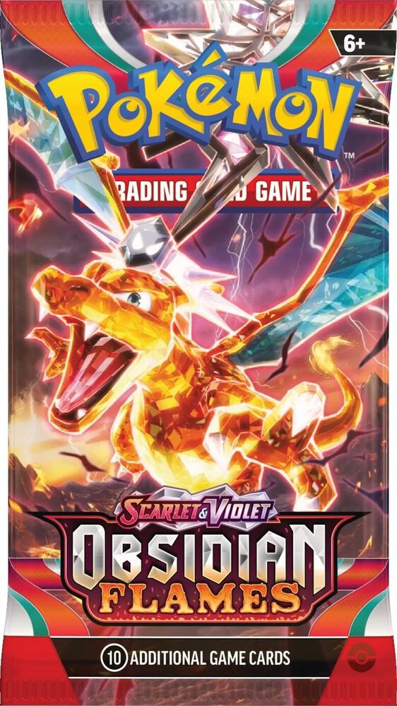 Obsidian Flames Booster Pack - TCG Code Card