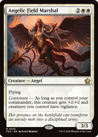Angelic Field Marshal [Foundations Commander]