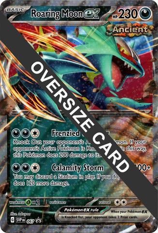 Roaring Moon ex (SVP067) (Jumbo Card) [Scarlet & Violet: Black Star Promos]
