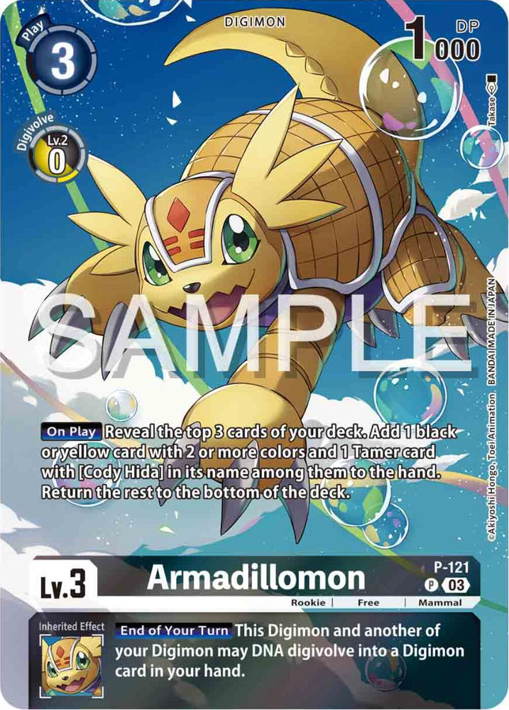 Armadillomon [P-121] (Digimon Adventure 02: The Beginning Set) [Promotional Cards]