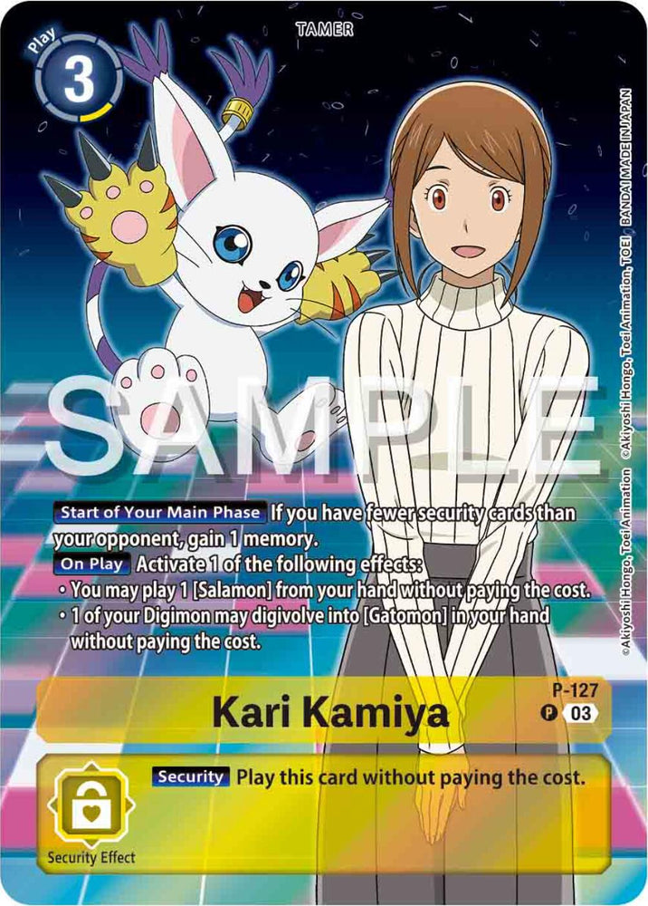 Kari Kamiya [P-127] (Digimon Adventure 02: The Beginning Set) [Promotional Cards]