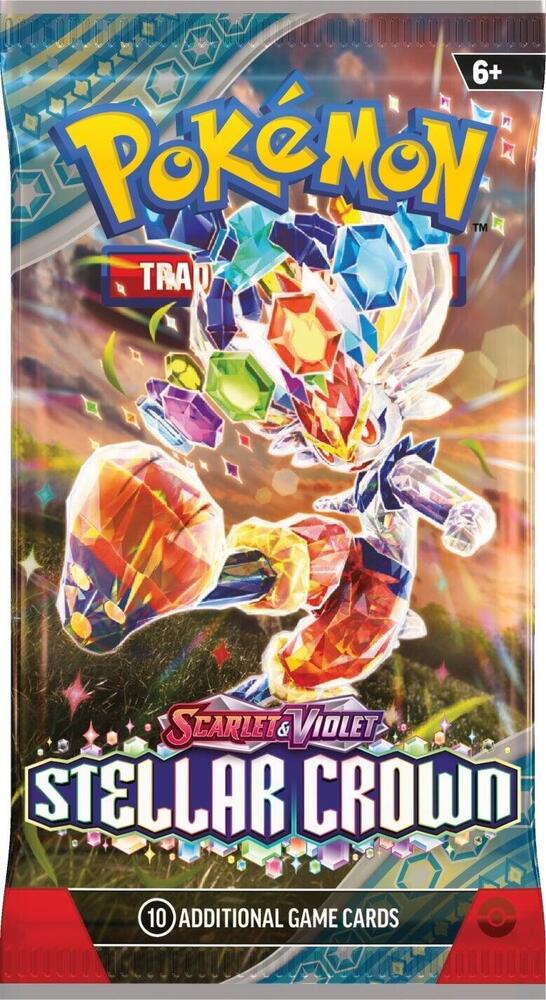 Stellar Crown Booster Pack - TCG Code Card