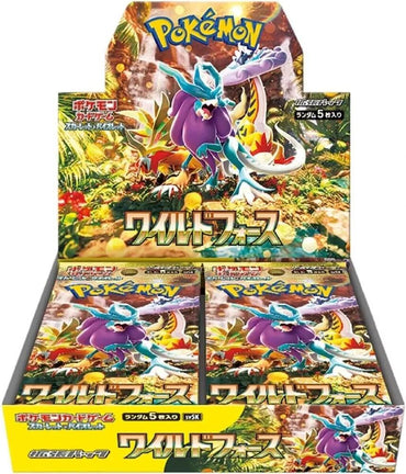 Japanese - Scarlet & Violet: Wild Force Booster Box