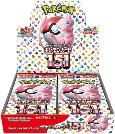 Japanese - Scarlet & Violet: Pokemon 151 Booster Box