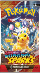 Surging Sparks Booster Pack - TCG Code Card