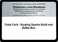 Charizard ex League Battle Deck - TCG Code Card