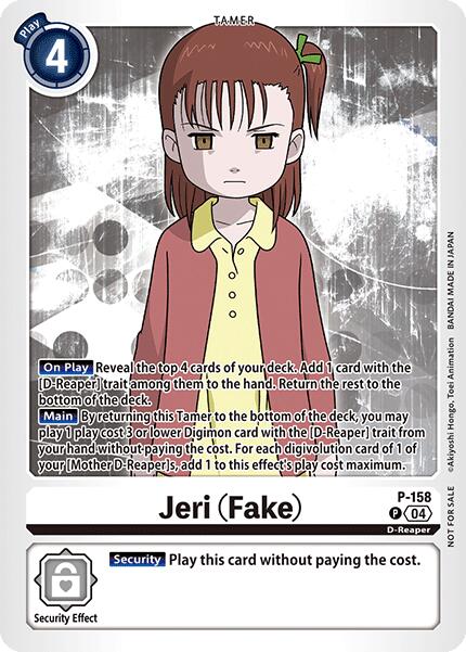 Jeri [P-158] (Fake) (Store Tournament 2024 Oct. - Dec. Participation Pack) [Promotional Cards]