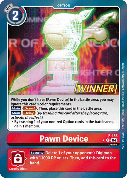 Pawn Device [P-155] (Store Tournament 2024 Oct. - Dec. Winner Pack) [Promotional Cards]
