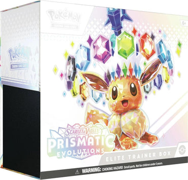 Prismatic Evolutions Elte Trainer Box - TCG Code Card