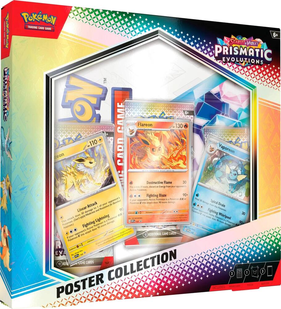 Prismatic Evolutions Poster Collection - TCG Code Card