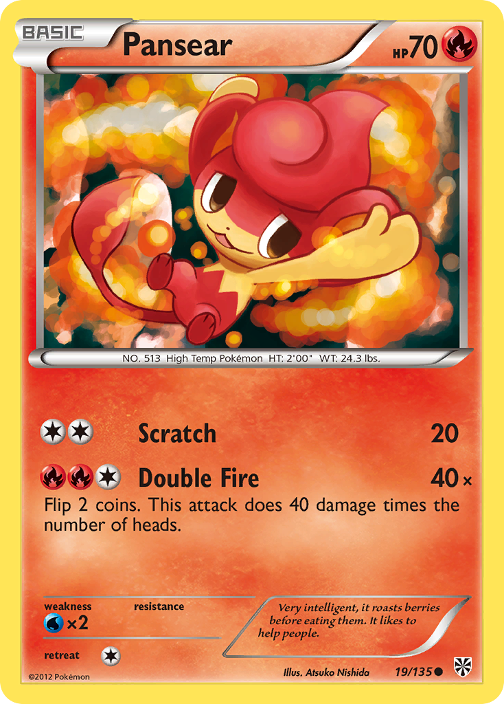 pokemon card pansear Pokemon 2025 SV11W White Flare Pansear Art Rare Holo Card #099/086
