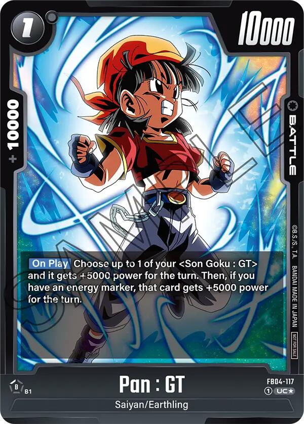 Pan : GT (Tournament Pack 05) [Fusion World Tournament Cards]