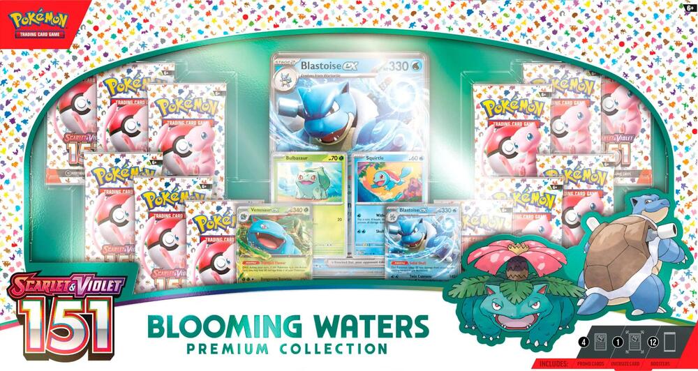 Blooming Waters Premium Collection - TCG Code Card