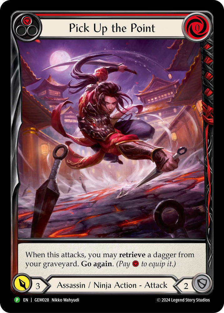 Pick Up the Point (Red) [GEM028] (GEM Pack 1)  Rainbow Foil