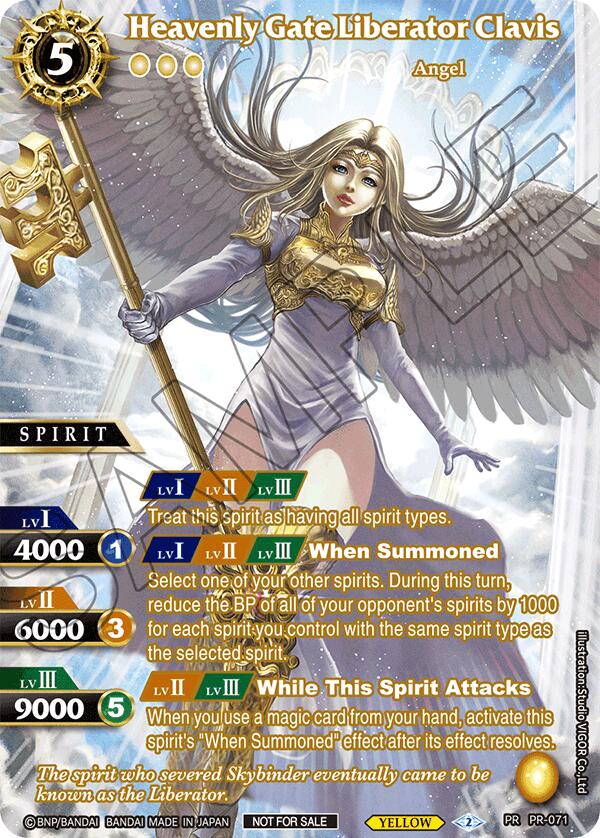 Heavenly Gate Liberator Clavis (PR-071) [Battle Spirits Saga Promo Cards]