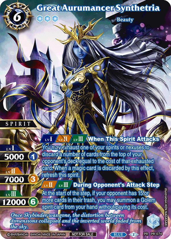 Great Aurumancer Synthetria (PR-074) [Battle Spirits Saga Promo Cards]