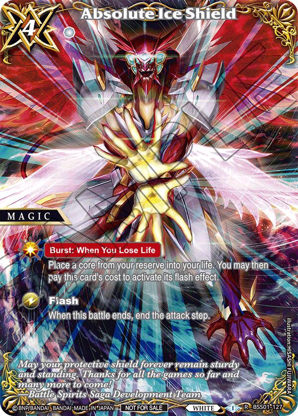 Absolute Ice Shield (BSS01-127) [Battle Spirits Saga Promo Cards]
