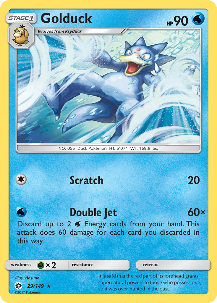 golduck break pokemon card value - 055/165 - Pokemon 151 - Reverse Foil Rare holo card featuring BREAK Golduck (#18) from the XY BREAKpoint set. Golduck BREAK 18/122 Price 2026