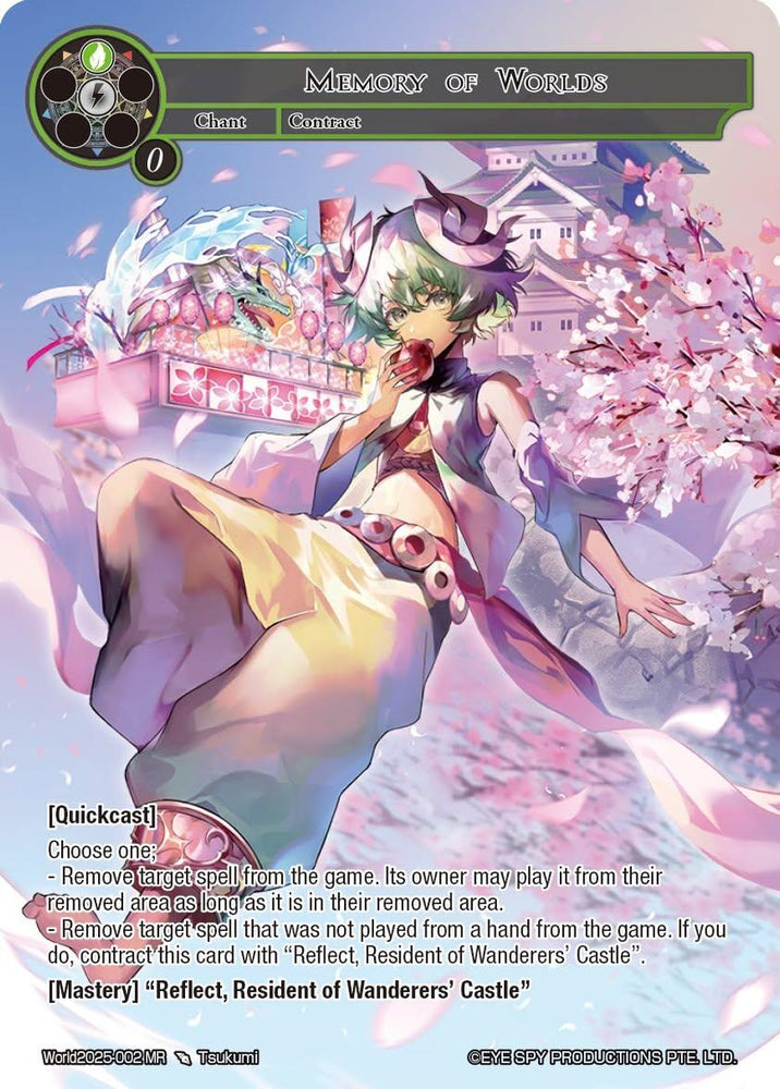 Memory of Worlds // Recorder of Worlds (World2025-002 MR) [Promo Cards]