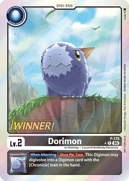 Dorimon [P-176] (Store Tournament 2025 Vol.2 Winner Pack) [Promotional Cards]