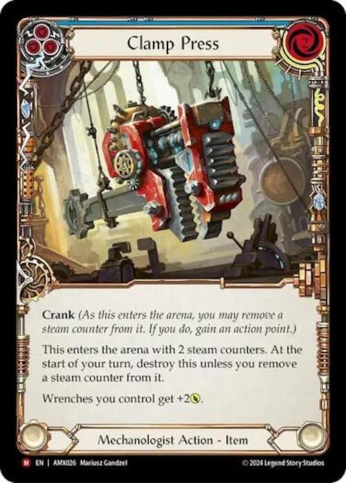 Clamp Press [AMX026] (Armory Deck: Maxx Nitro)