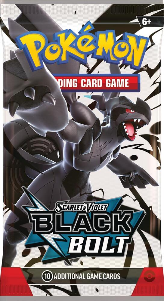 Black Bolt Booster Pack - TCG Code Card