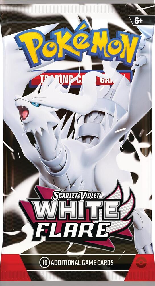 White Flare Booster Pack - TCG Code Card
